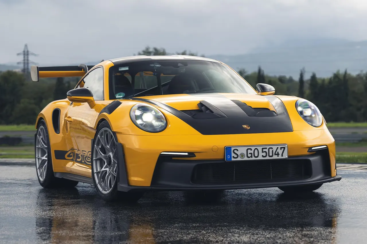 Porsche and Michelin Unveil Wet-Weather Track Tire for 911 GT3 RS