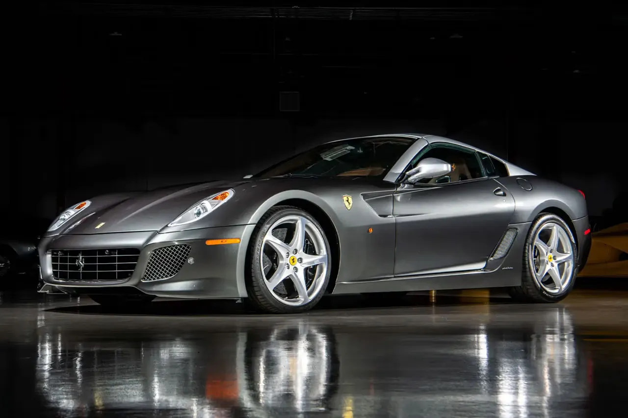 Ultra-Rare Ferrari SA Aperta in Grigio Silverstone Over Cioccolato Heads to Auction