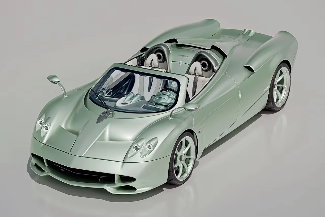 Pagani Unveils Huayra Codalunga Speedster: A Rare Open-Air Tribute to Racing Elegance