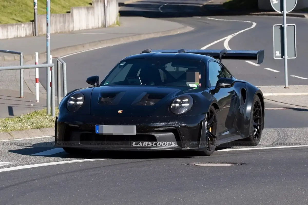 Hybrid Model: Spy Shots of the New Porsche 911 GT2 RS Exposed