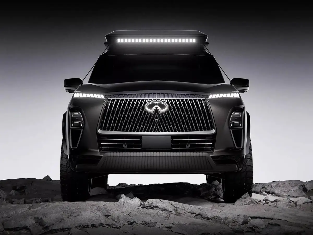 Infiniti Released Official Pictures of Two QX80 Concepts, Covering On-Road and Off-Road Driving
