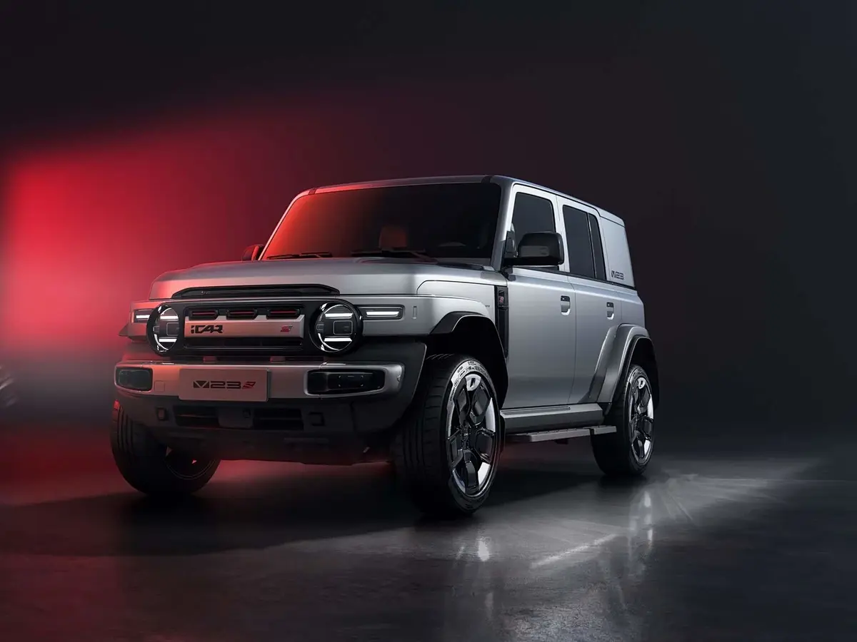 iCAR V23 S official images released, AWD version with a total power of 335kW.
