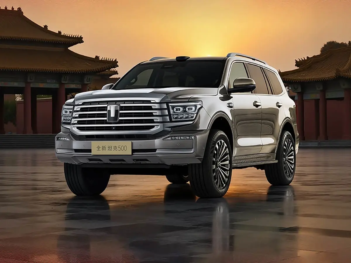 It’s coming! The official pictures of the new Tank 500 have been released, featuring added Lidar, an entertainment screen, and a refrigerator.