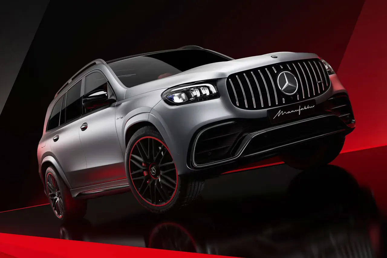 Mercedes-AMG Unveils GLS 63 MANUFAKTUR Arctic Silver Edition