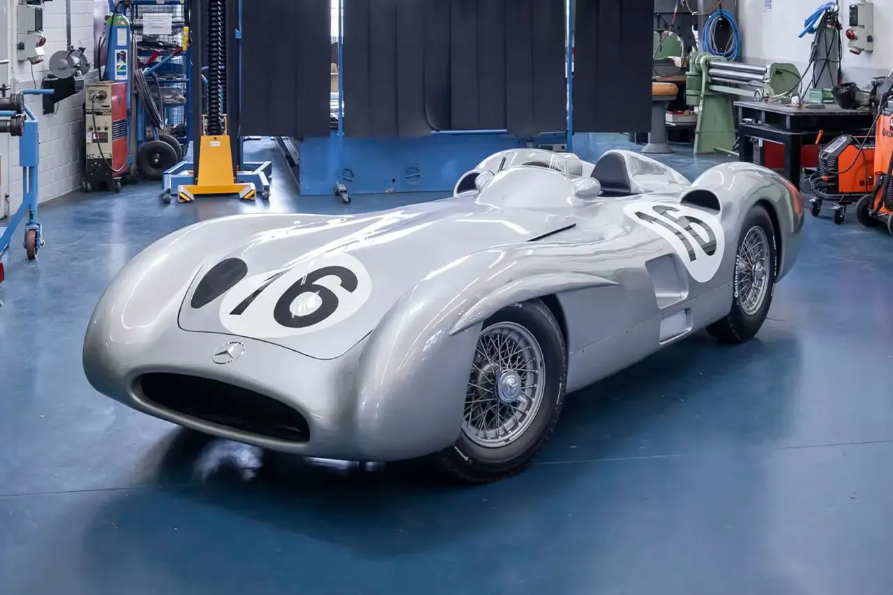 1954 Mercedes-Benz W 196 R Streamliner Fetches Over $55M USD at Auction