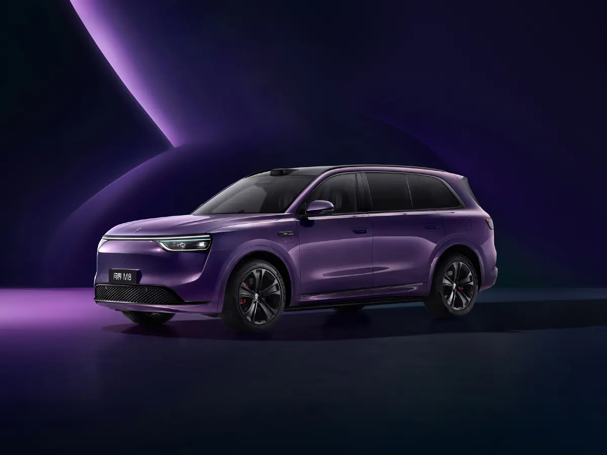 AITO M8 BEV Night Purple Obsidian Kit Unveiled, Exuding a Mysterious Aura