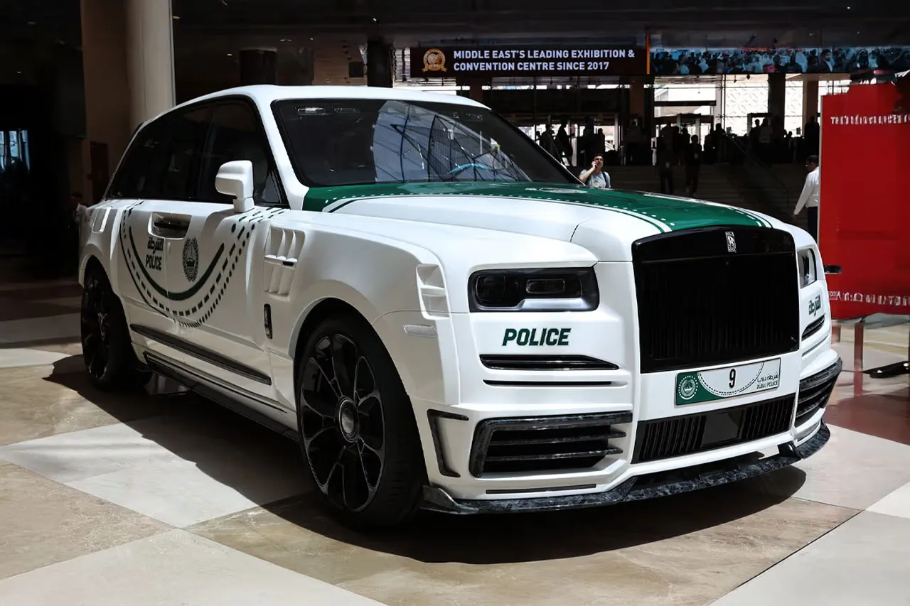 Dubai Police Adds Bespoke MANSORY-Tuned Rolls-Royce Cullinan to Patrol Fleet