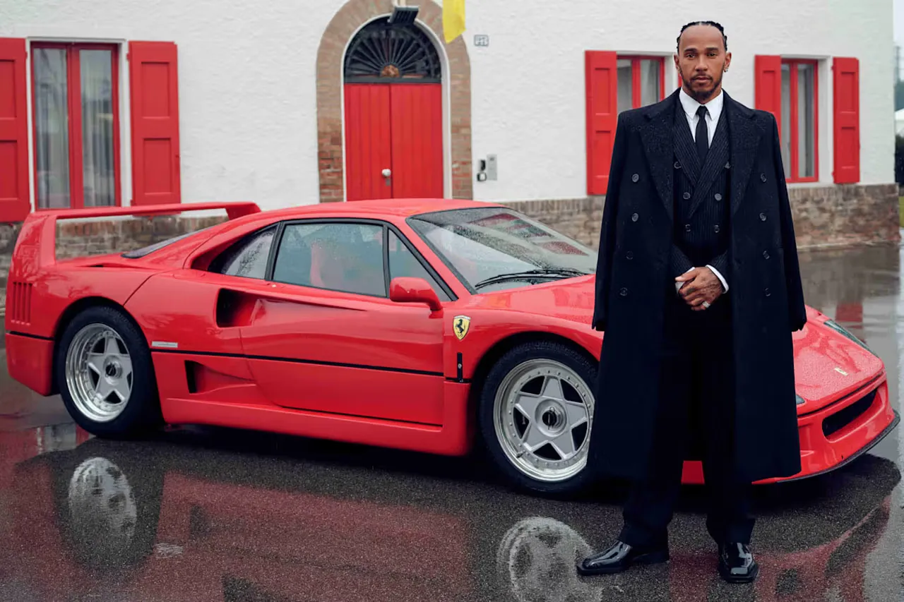 Lewis Hamilton Marks New Career Chapter with a Visit to Ferrari HQ