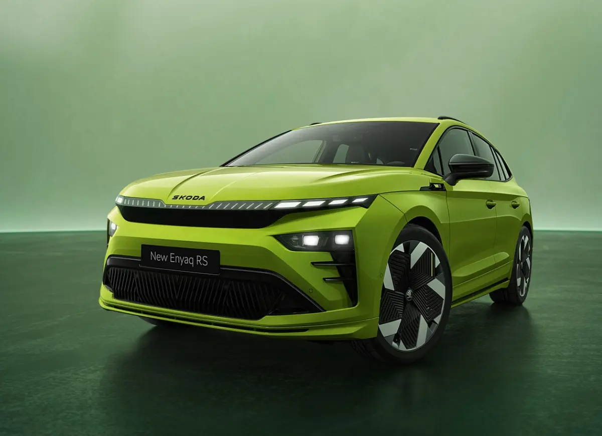 Škoda Releases Official Pictures of the New ENYAQ vRS Featuring Dual Motor Four-Wheel Drive