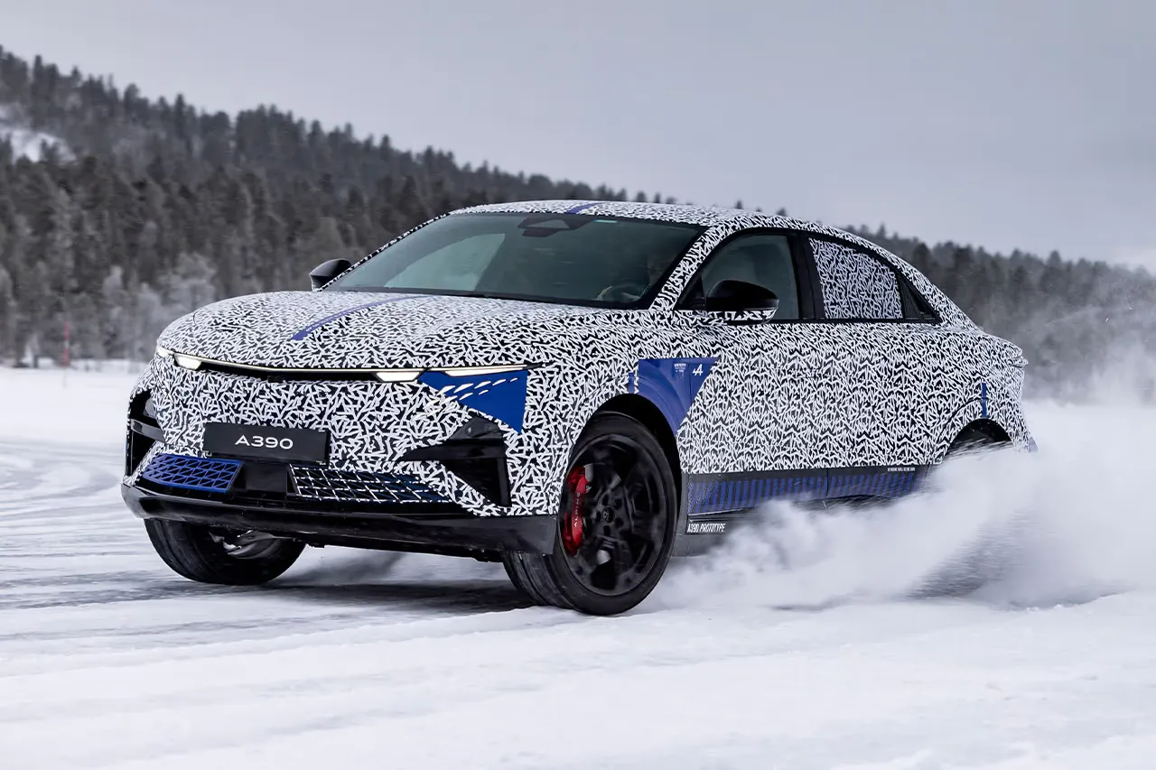 Alpine Puts Its A390 Fastback Concept Through Polar Testing