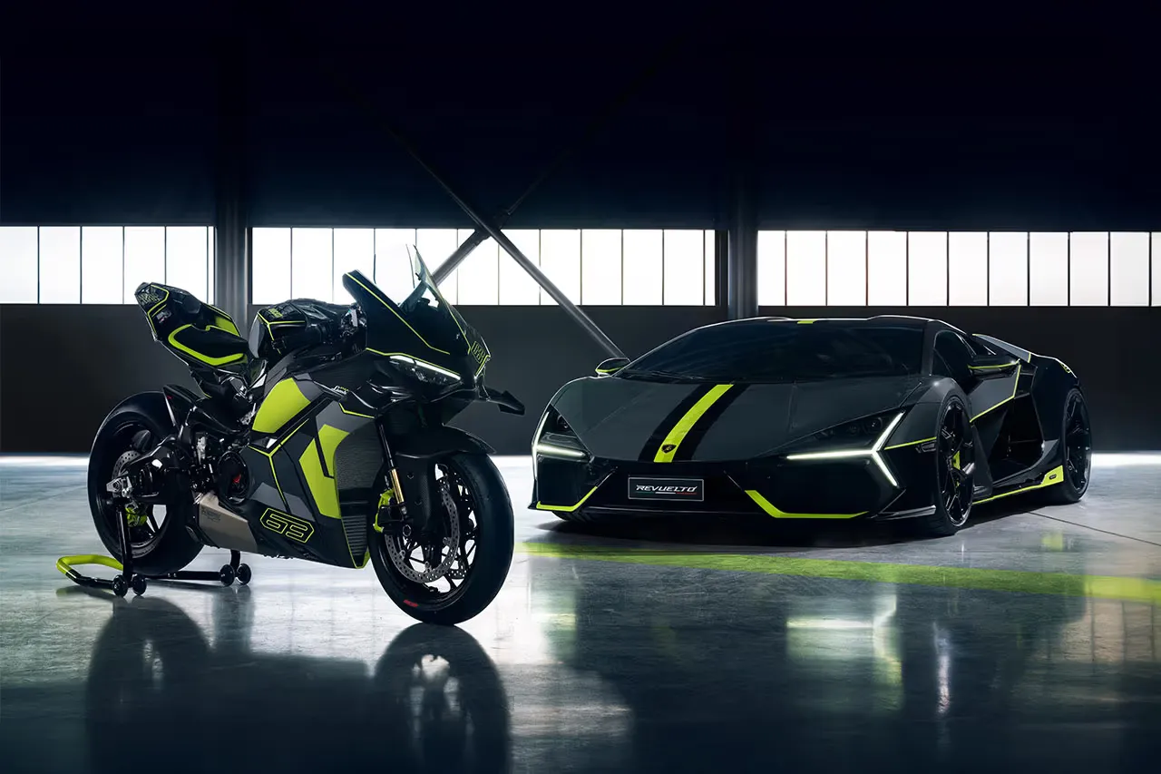 Lamborghini and Ducati Reunite for Limited-Edition Revuelto-Inspired Panigale V4