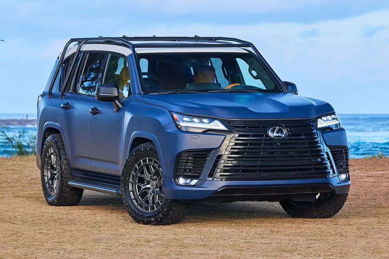 Lexus Unveils Surf LX Concept and Expands Partnership with World Surf League
