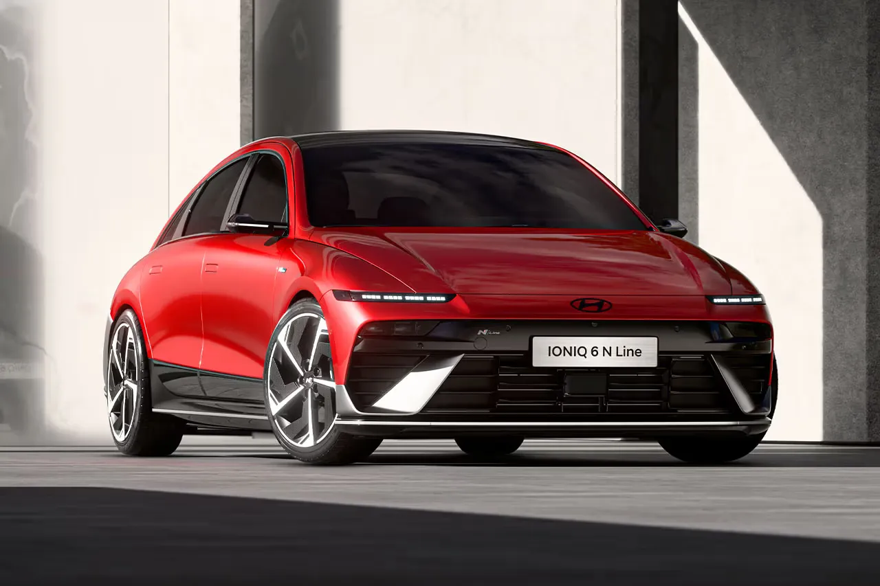 Hyundai Unveils New IONIQ 6 N Line at Seoul Mobility Show