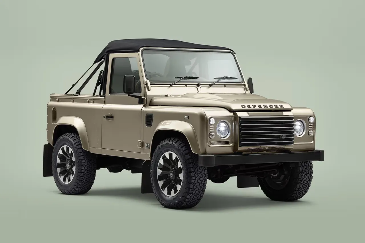 Land Rover Revives Defender Soft Top With 405 HP V8