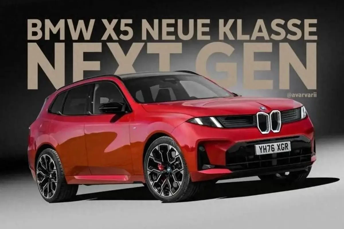 BMW X5 Neue Klasse: Kidney Grille + New Lights + V8 Engine