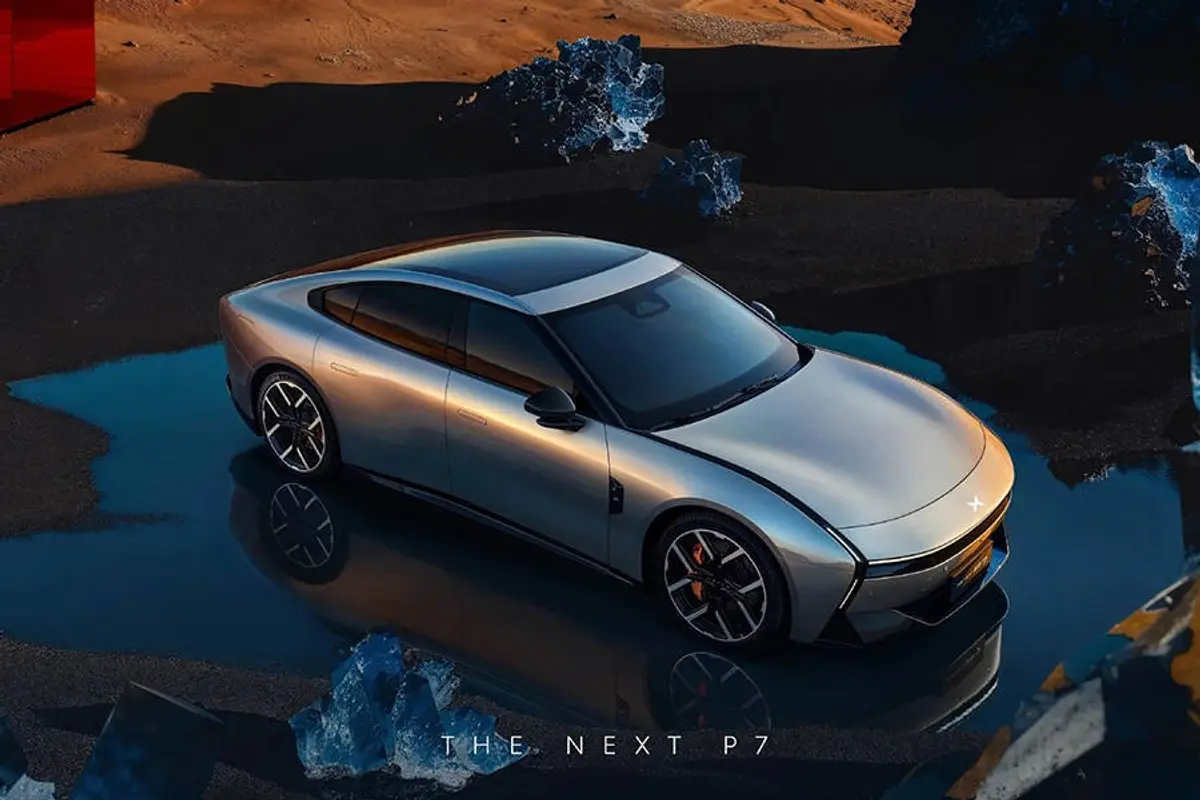 Not a concept, but better than a concept! The official pictures of the new XPeng P7 were officially released.