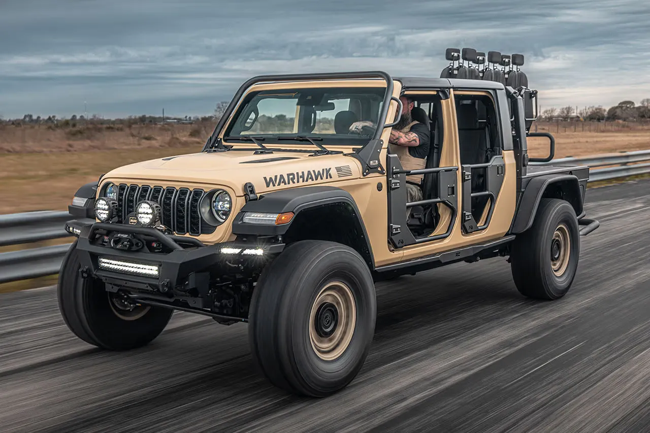 Hennessey Launches Defense Systems Division With the WARHAWK