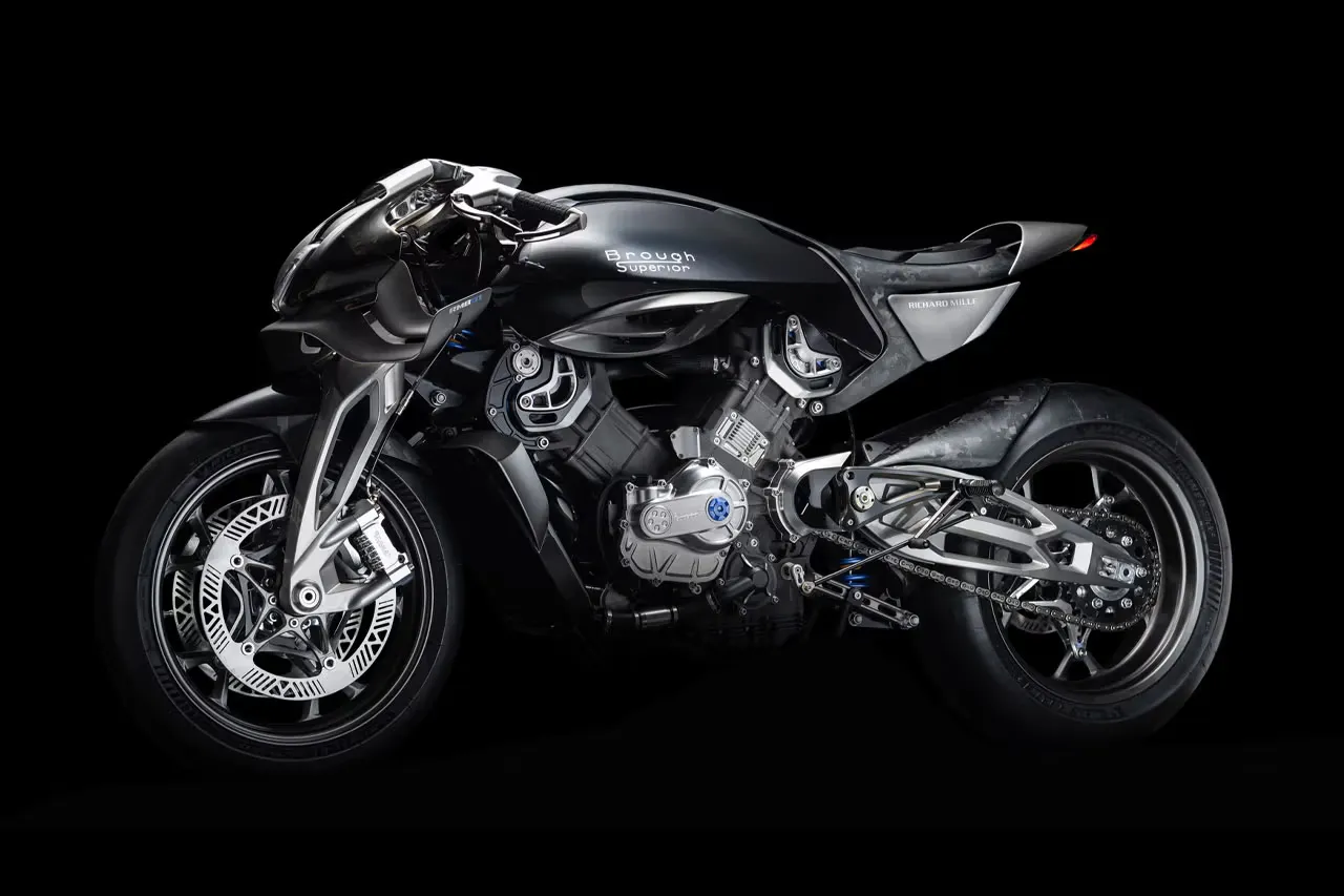 Richard Mille and Brough Superior Unveil RMB 01 Motorcycle Collaboration