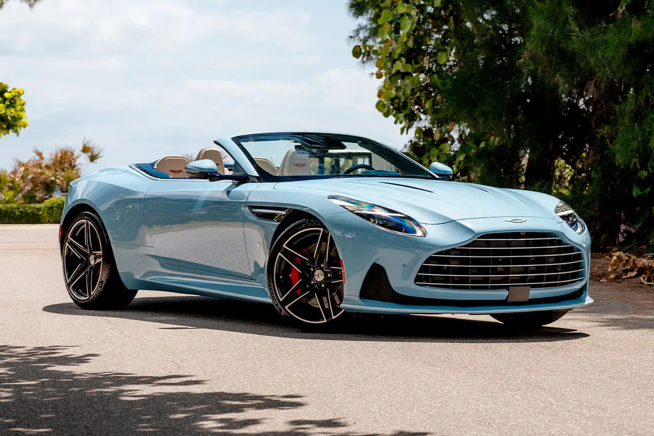 Aston Martin Unveils One-Off DB12 Volante “Palm Beach Edition”
