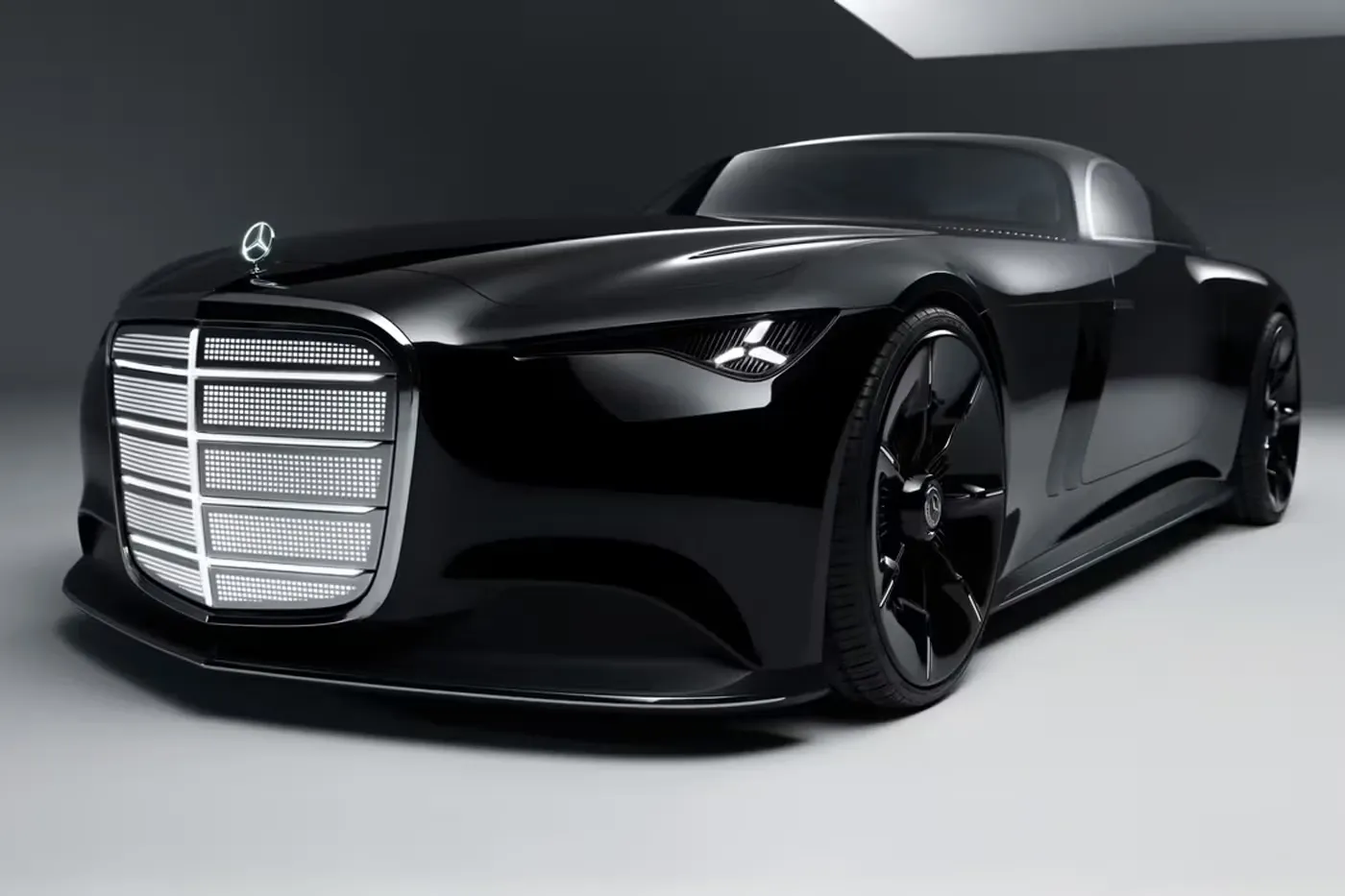 Mercedes-Benz Unveils Retro-Futuristic Vision Iconic Concept Car