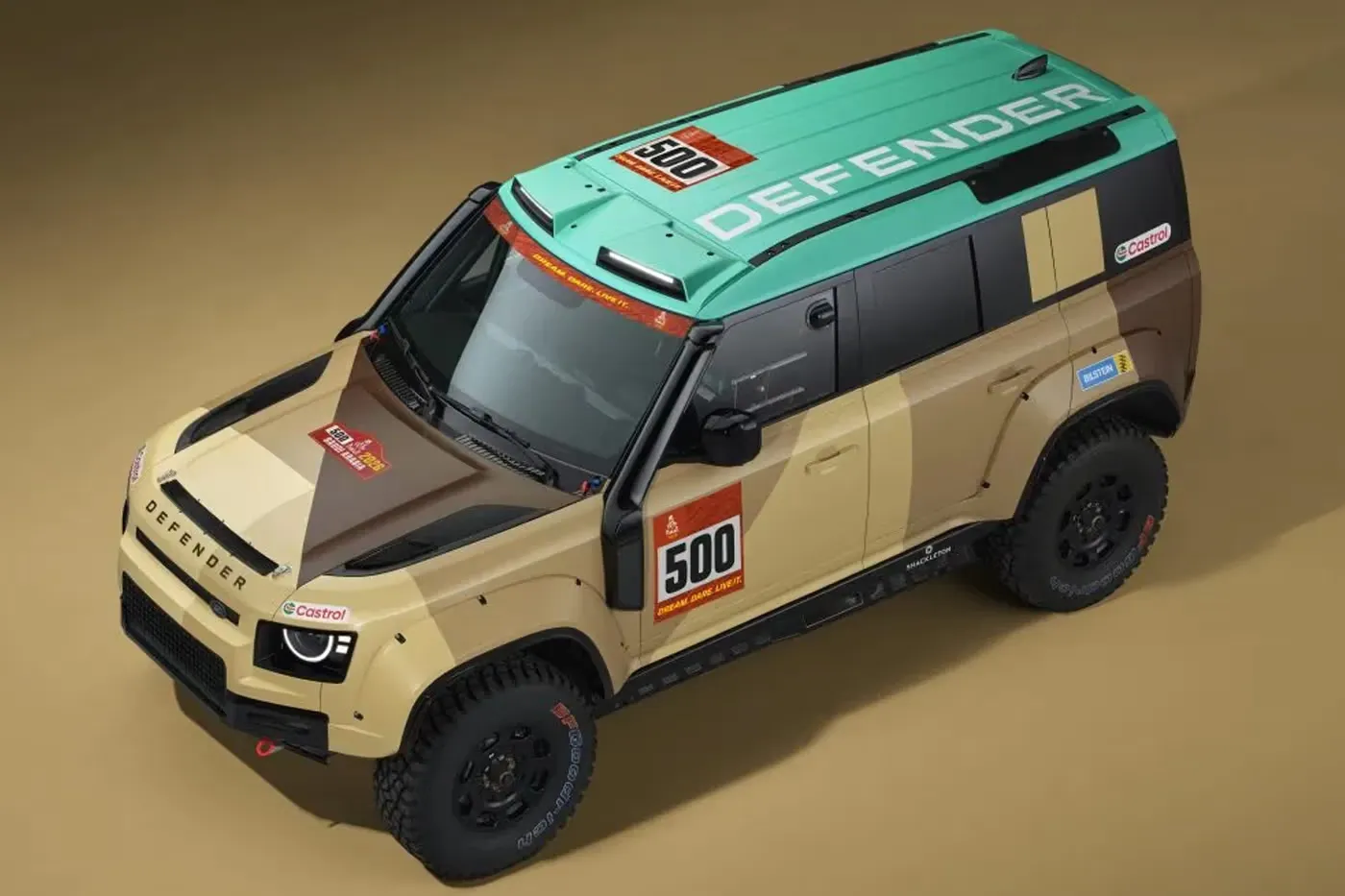Land Rover Unveils Its Dakar Rally Defender