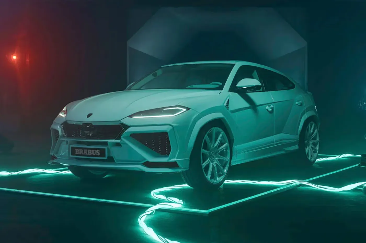 Brabus Debuts Its First-Ever Modified Lamborghini Urus in Shocking Mint Green