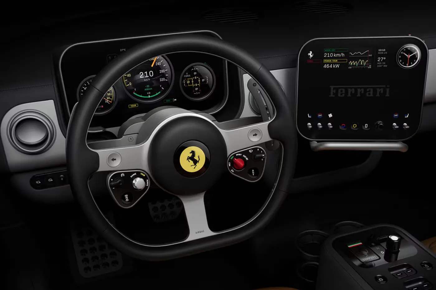 Ferrari Officially Names First EV “Luce” and Previews Jony Ive-Designed Interior