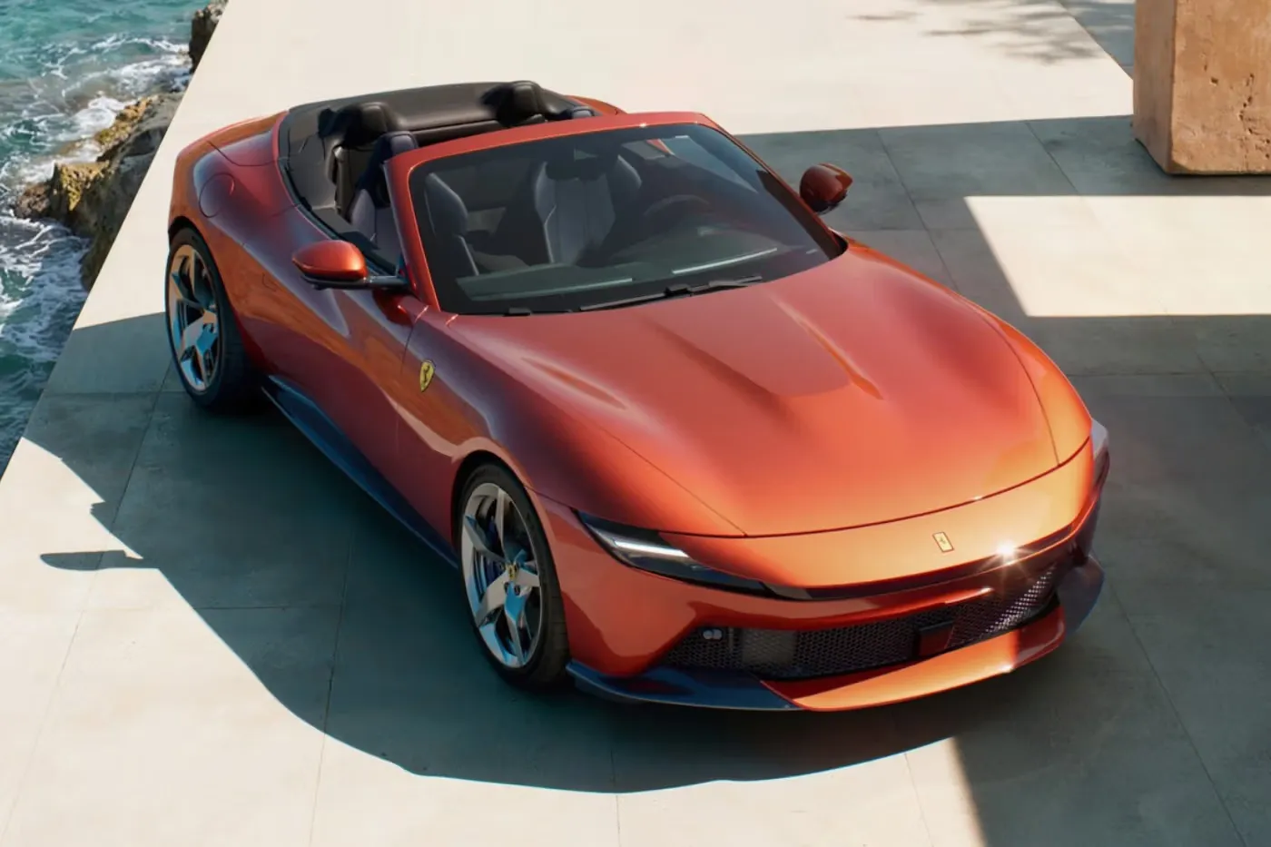 Ferrari Unveils the 631-HP Amalfi Spider