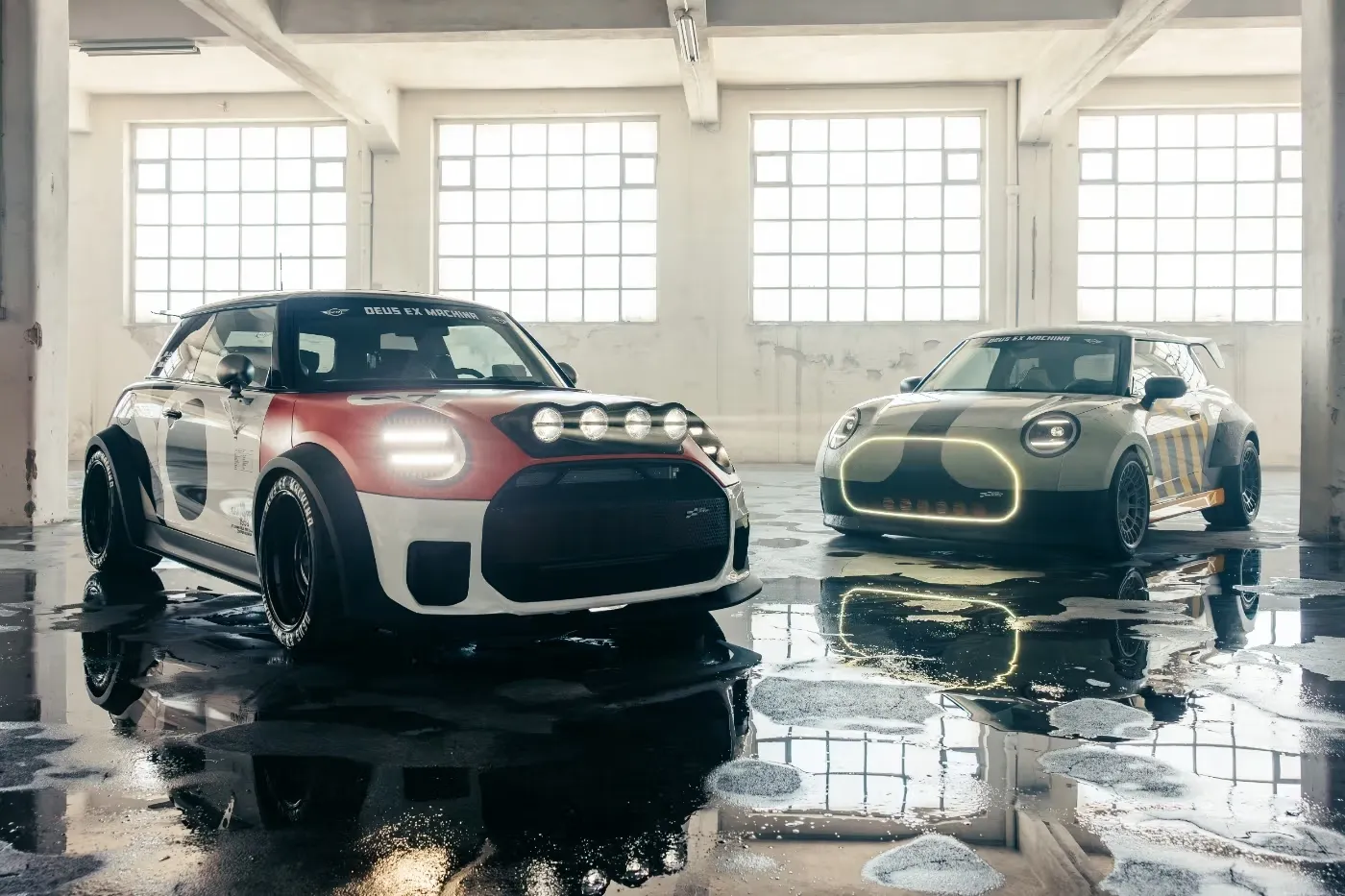 Surf & Speed Unite: MINI JCW × Deus Ex Machina Reveal Dual One-Off Cars