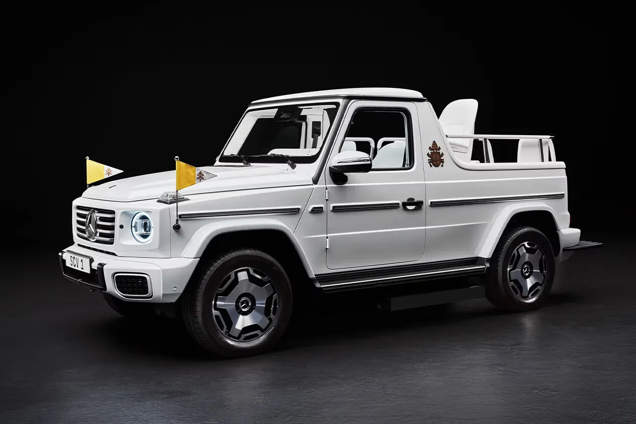 Mercedes-Benz Electrifies the “Popemobile”