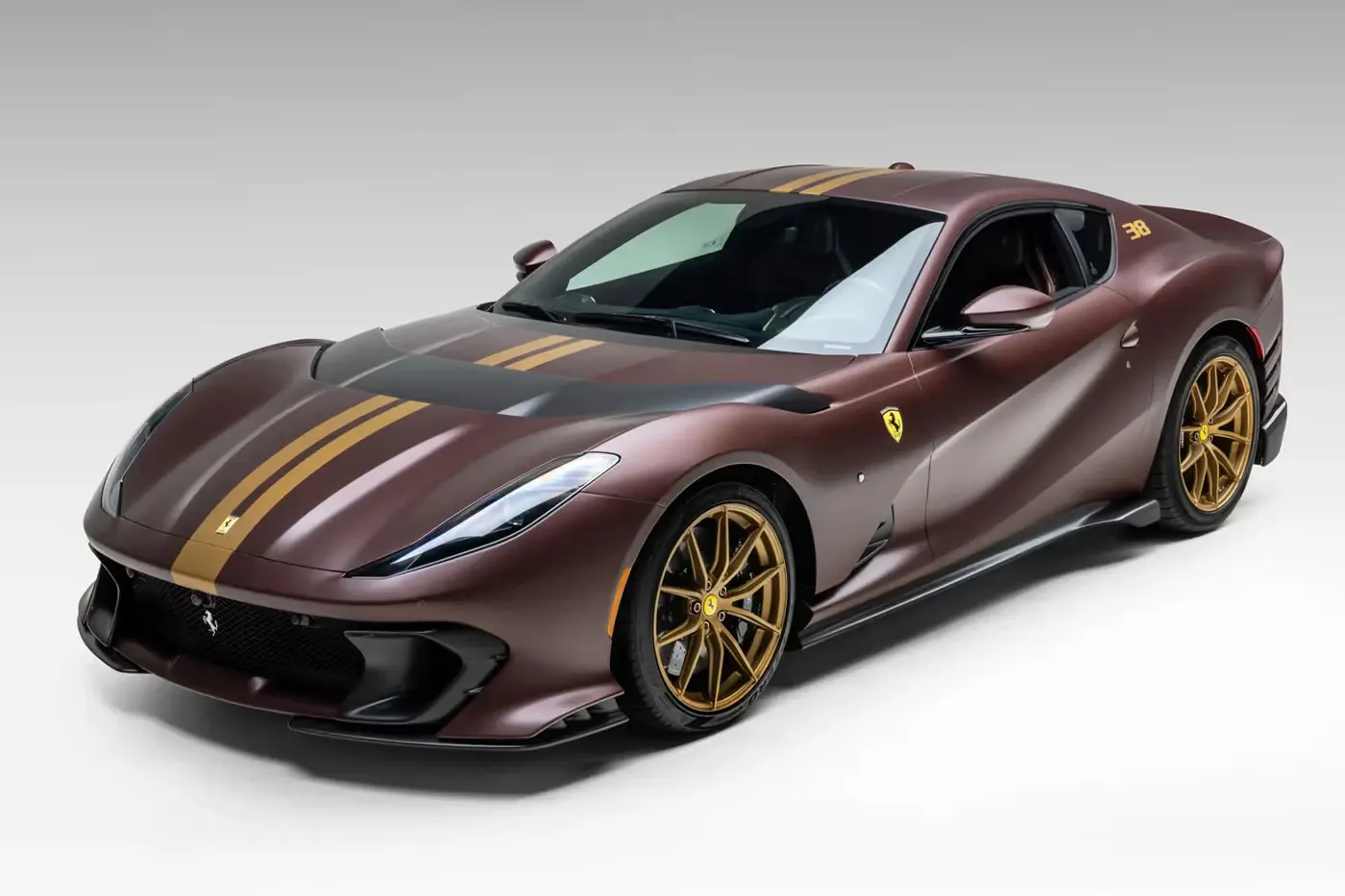 A Bespoke 2023 Ferrari 812 Competizione “Tailor Made” Hits the Auction Block