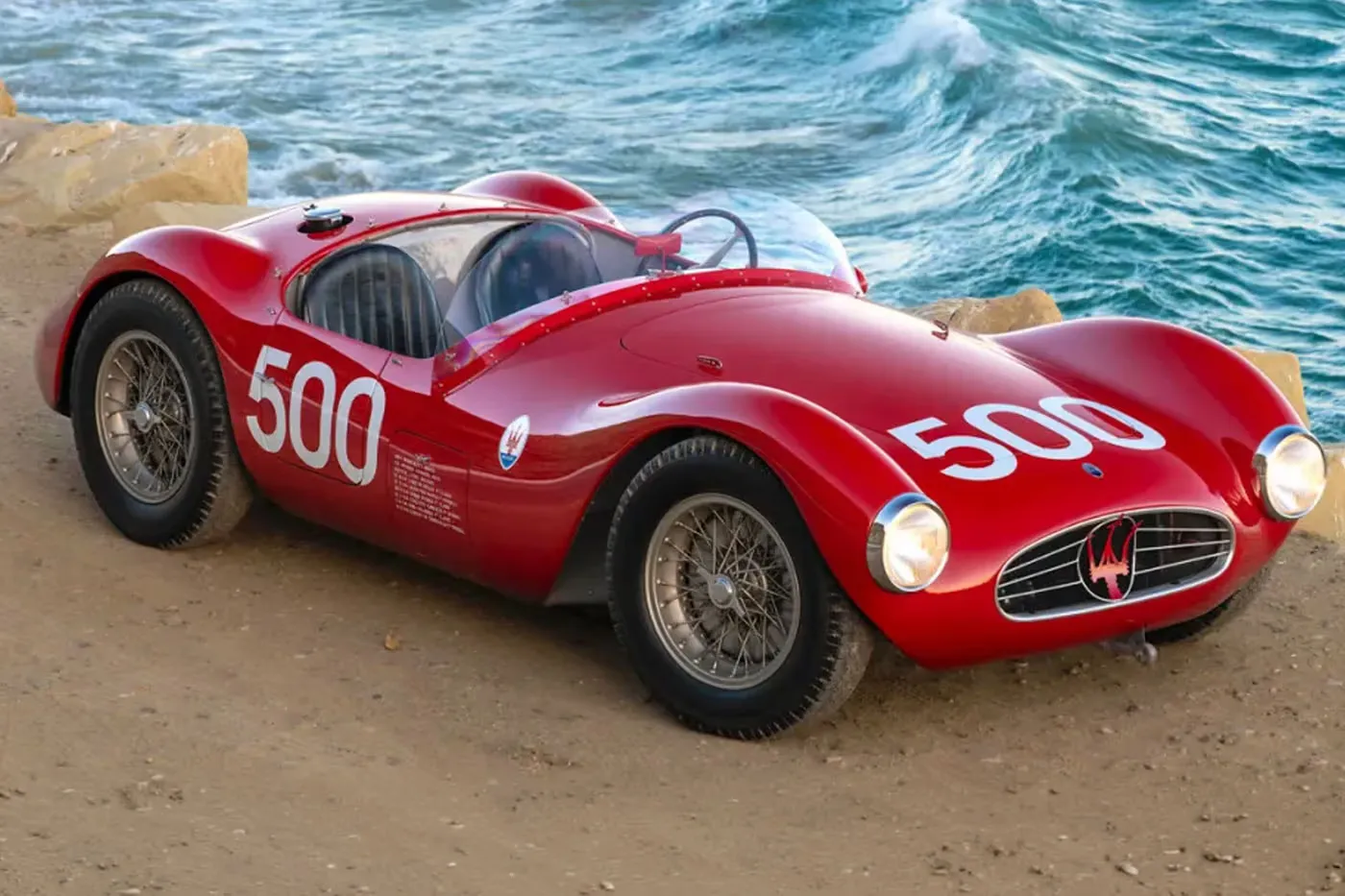 Broad Arrow Auctions Is Resurrecting Golden Era Racing With a Rare 1954 Maserati A6GCS