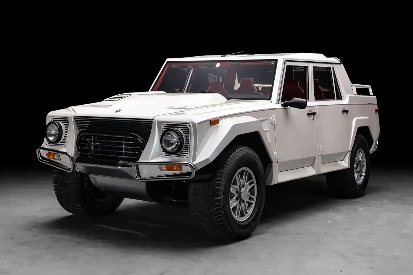 This Pristine, Low-Mileage Rare 1990 Lamborghini LM002 Can Be Yours