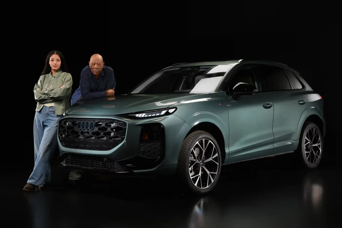 Audi’s 2026 Q3 Enlists Morgan Freeman and Chase Infiniti to Deliver a Cinematic Cosign
