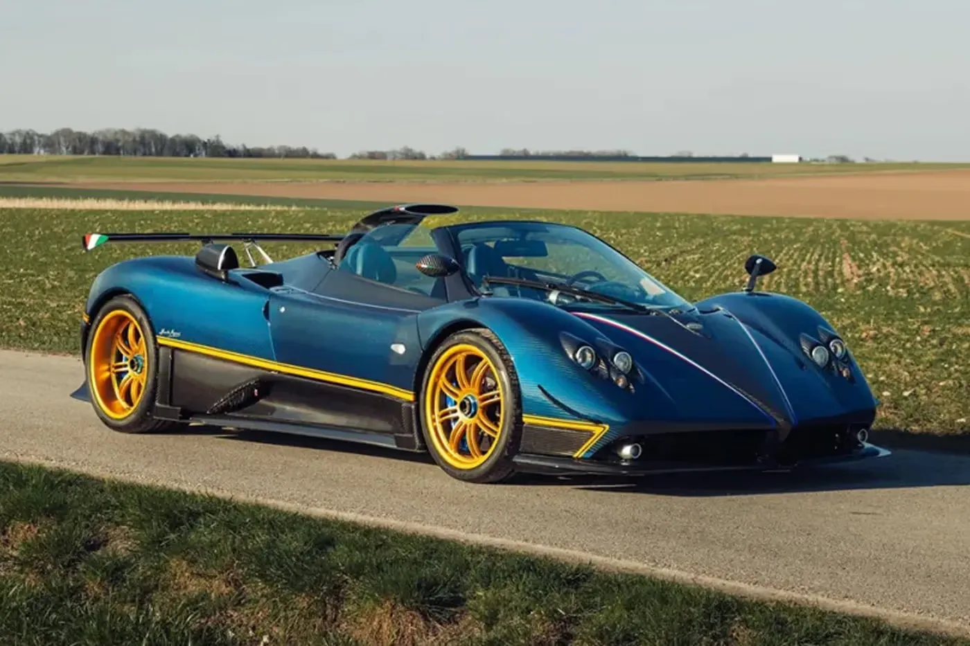 This 1-Of-1 Pagani Zonda Unica Features a Manual Gearbox and Could Fetch up to $14.2 Million USD at Auction