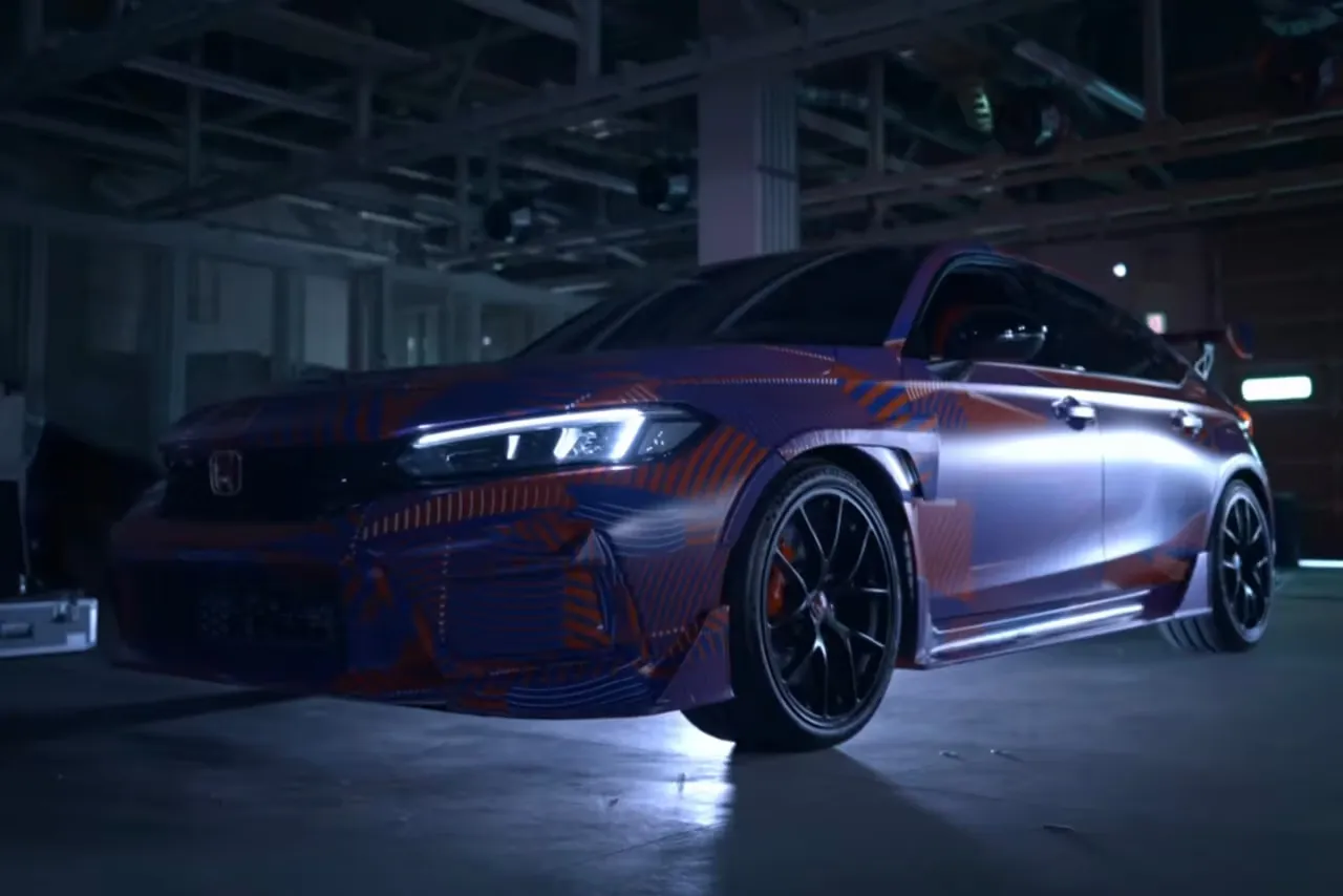 This Could Be Our First Look at the New Honda Civic Type R via HRC