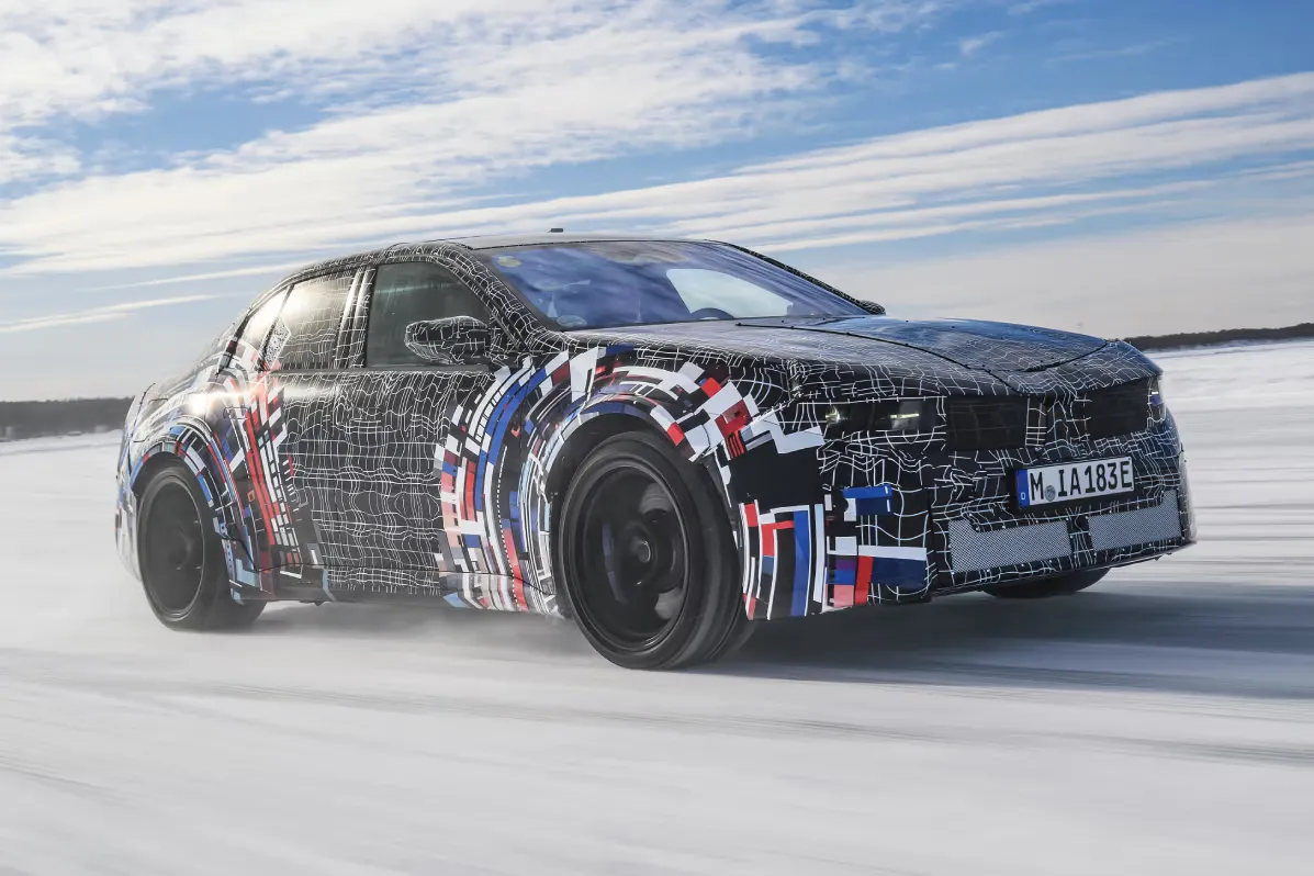 Take a First Look at the BMW M Neue Klasse Electric Sports Sedan