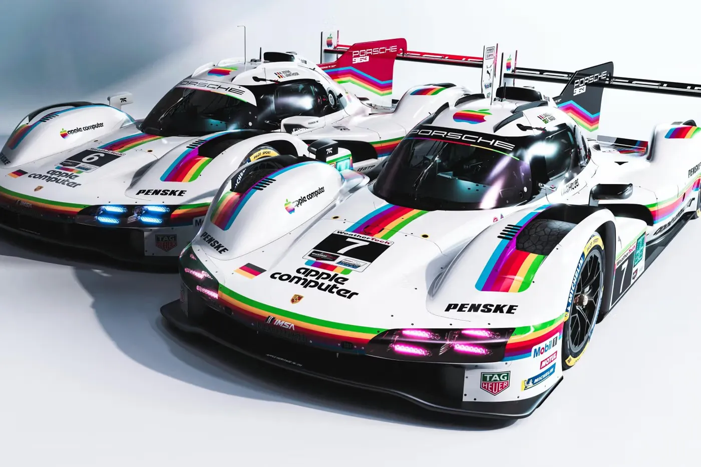 Where Tech Meets Track, Porsche Fielded a Historic Apple Computer Livery at Laguna Seca