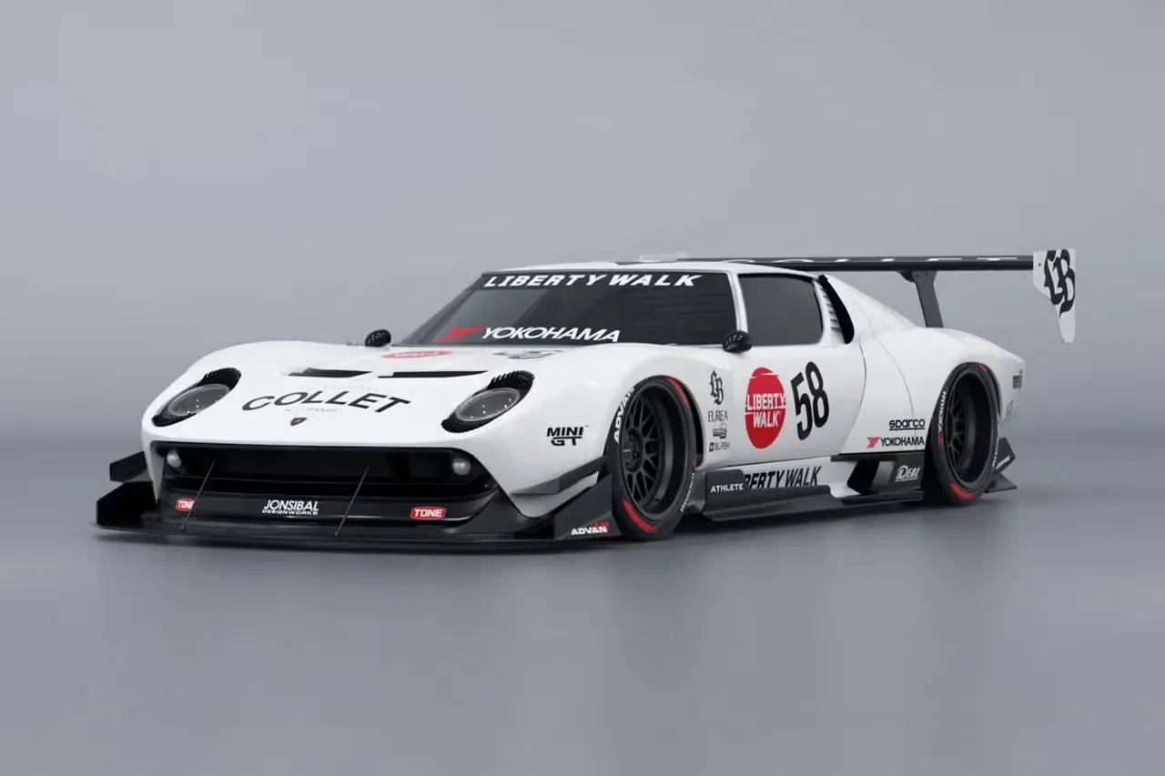 Liberty Walk Teases Lamborghini Miura Build Ahead of Tokyo Auto Salon