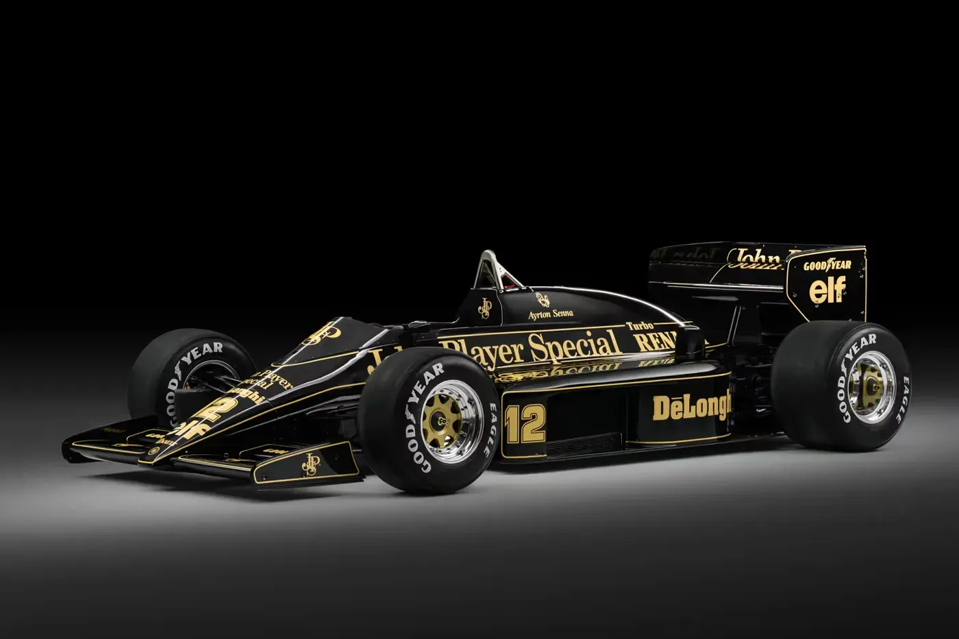 Ayrton Senna’s 1986 Lotus 98T Formula 1 Car Heads To Auction