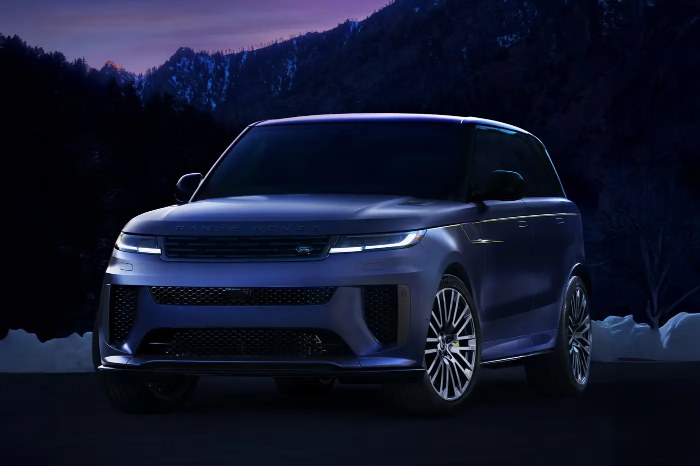 Range Rover Sport SV “Winter Dusk” Edition Is Aimed at an Alpine Luxury Lifestyle