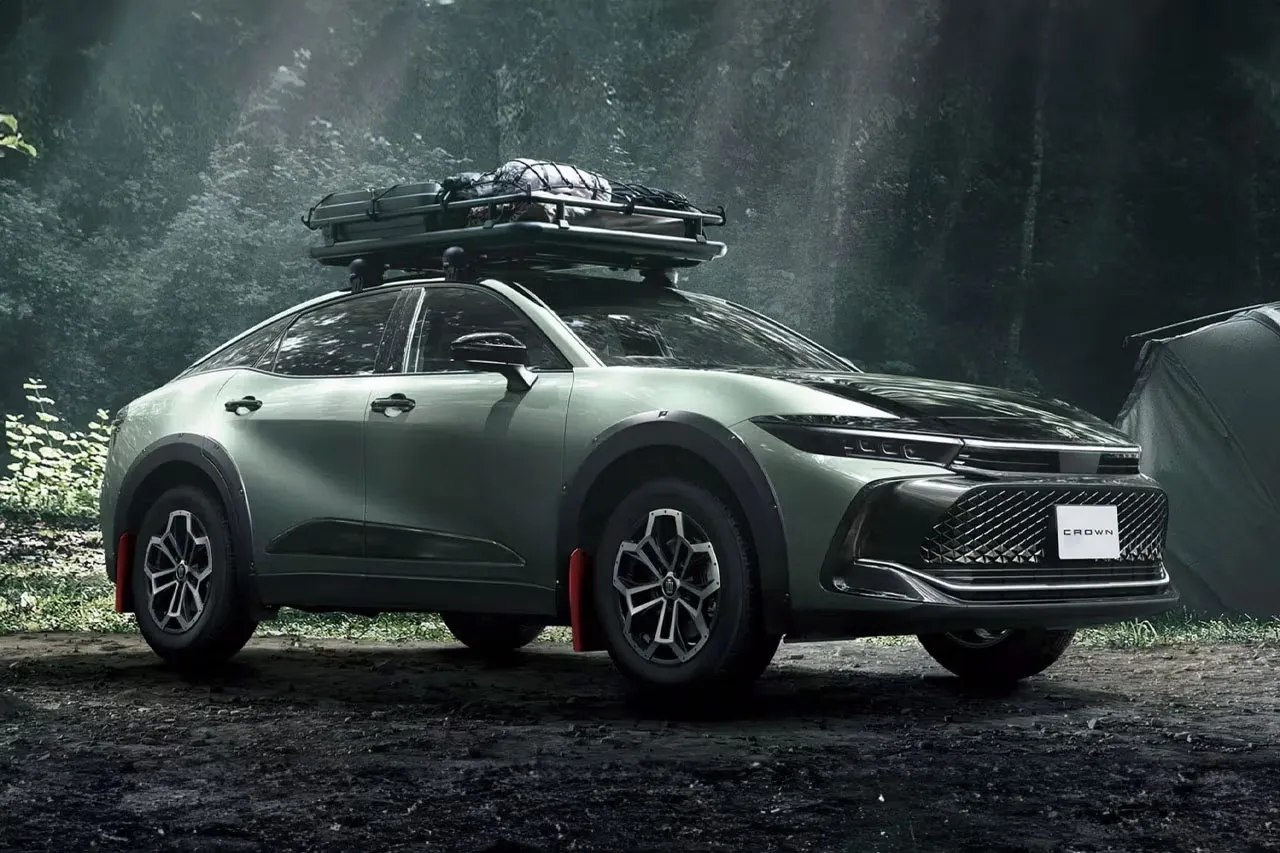 Safari Trend Continues with the Toyota Crown Crossover Landscape