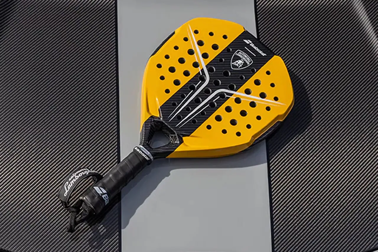 Lamborghini Enters the Padel Ball Court Through Babolat Collaboration