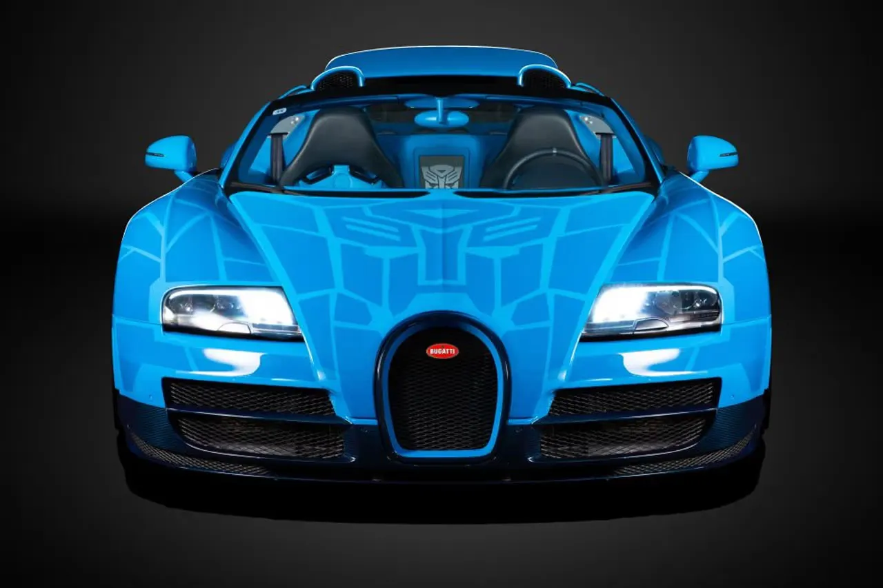 Transformers-Themed Bugatti Veyron Grand Sport Vitesse Surfaces for Auction