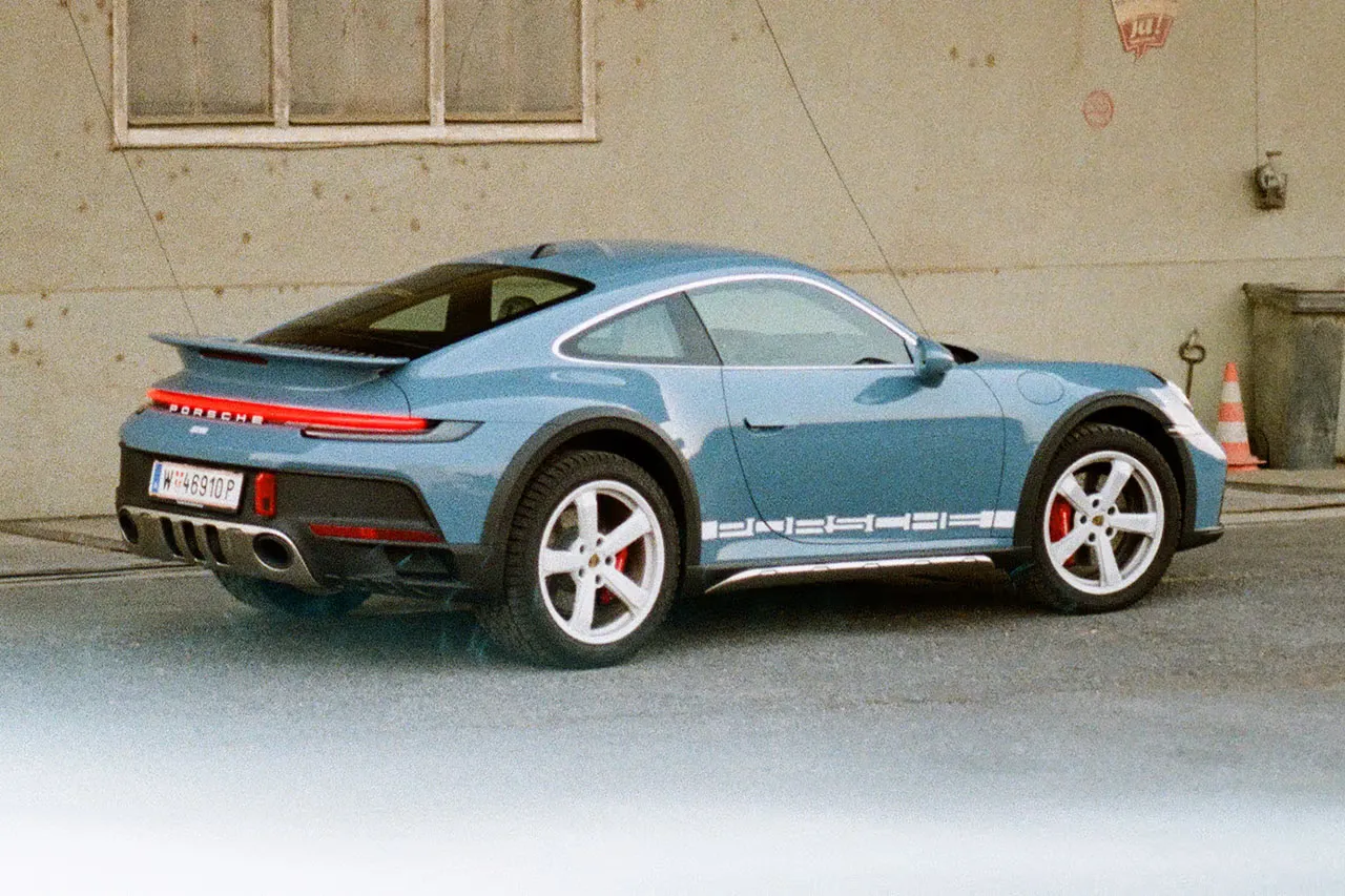 Sean Wotherspoon Shares Closer Look at “Nashy Blue” Porsche 911 Dakar