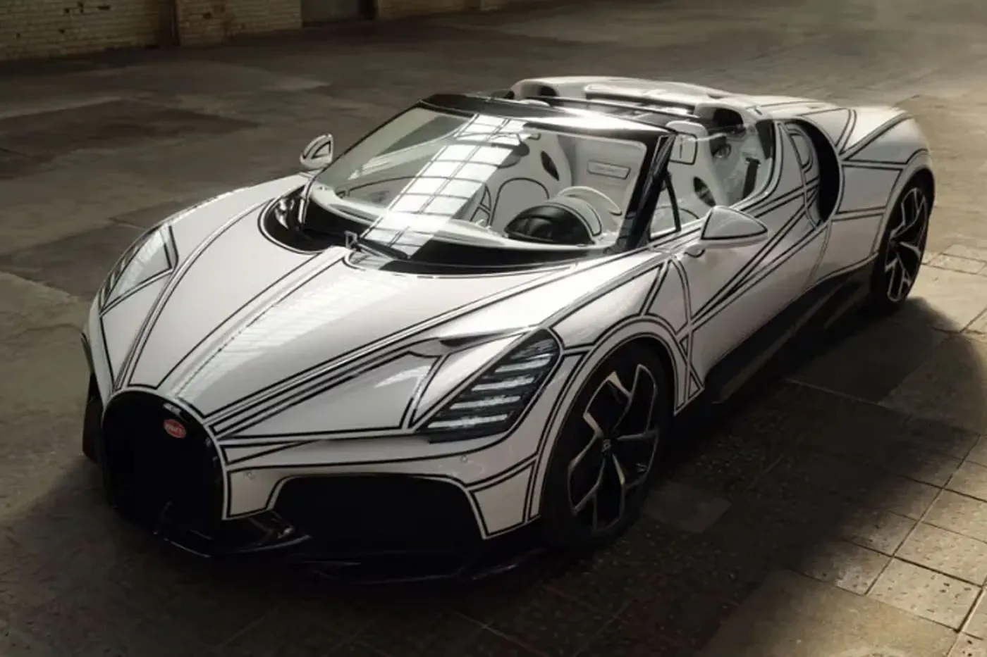 Bugatti Unveils the W16 Mistral “Blanc Éternel,” a One-Of-One Hypercar Clad in Royal Porcelain