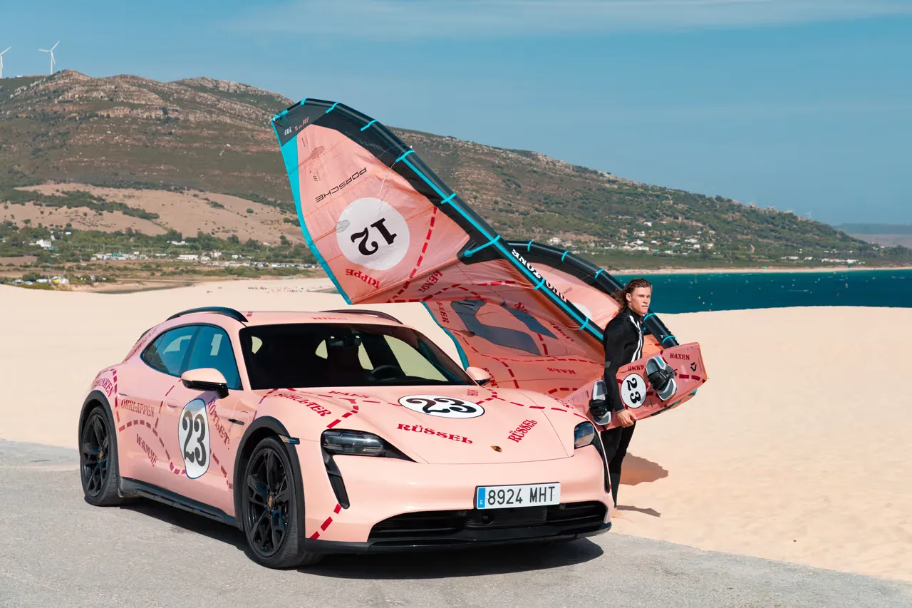 Porsche’s Legendary “Pink Pig” Design Dresses Special Edition Duotone Kite and Board