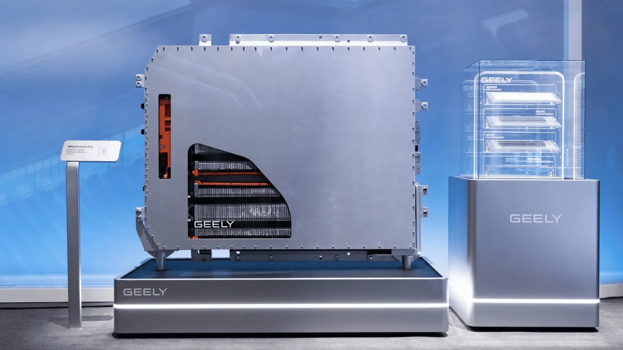 Geely plans solid-state battery pilot for 2027, future Proton EVs could get 1,000km range?