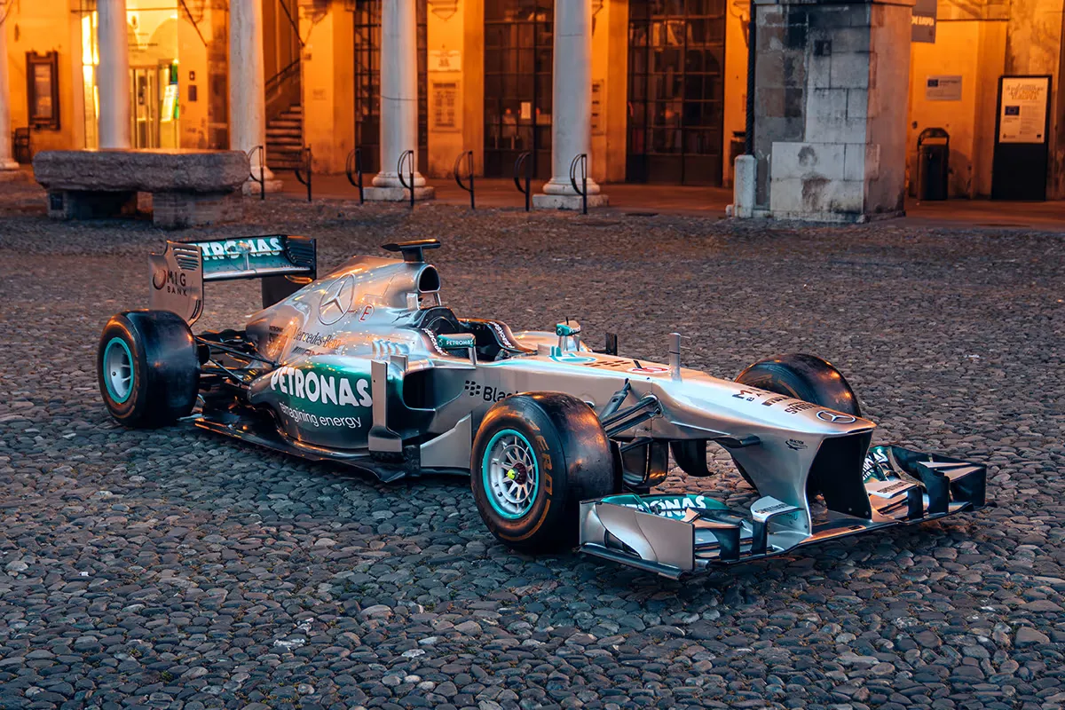 Sotheby’s to Auction Lewis Hamilton’s First Race-Winning Mercedes-Benz F1 Car