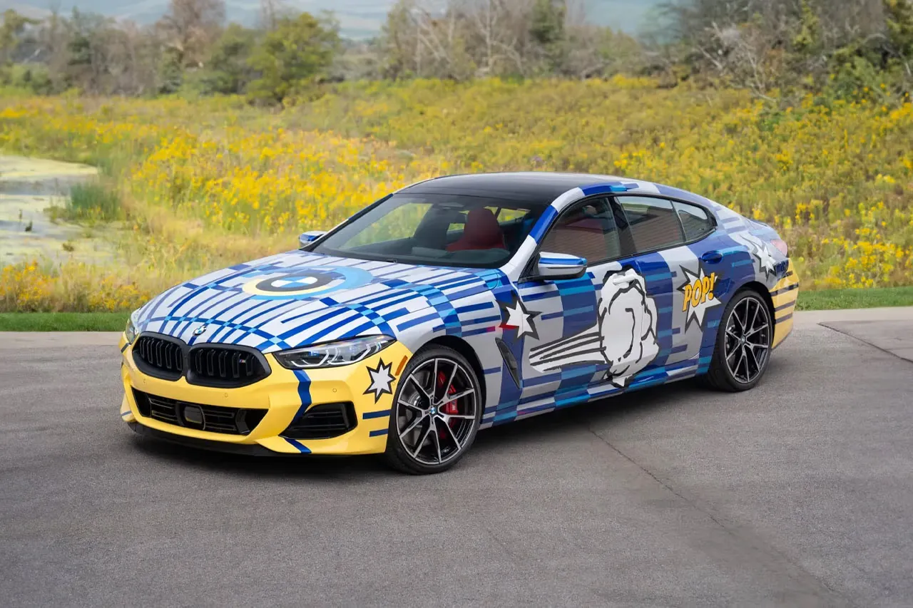 16-Mile Example BMW x Jeff Koons M850i xDrive Gran Coupe Heads to Auction